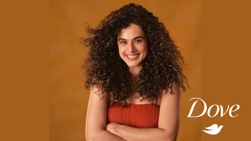 Actress Taapsee Pannu Becomes the First Indian Ambassador for Dove Hair Care