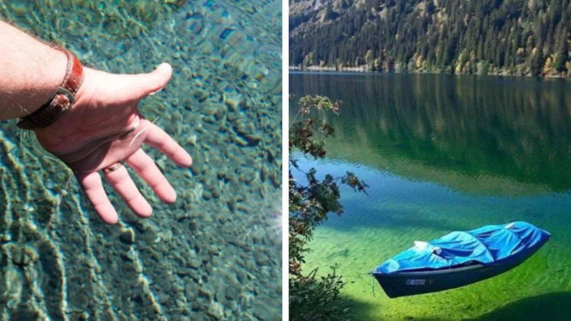 World clearest Lake